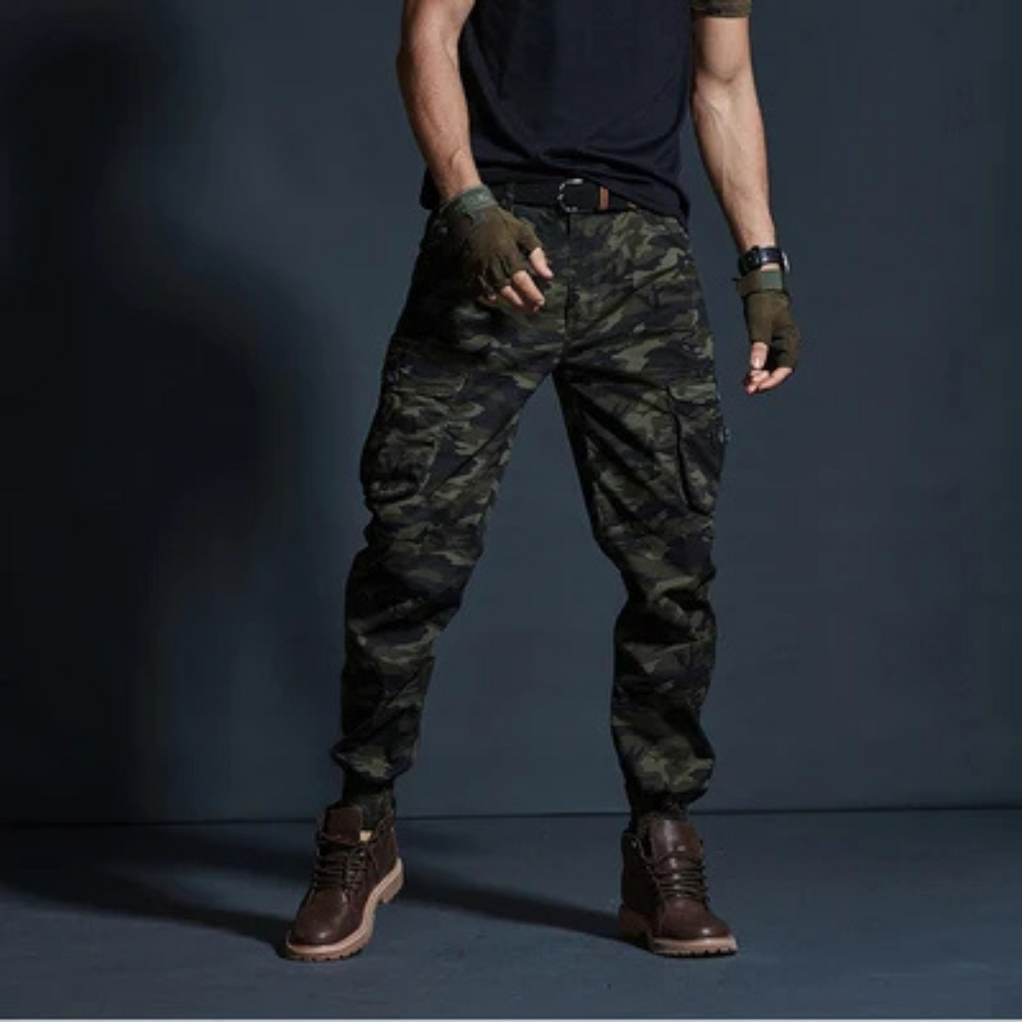 WW | hohe Qualität elastische Taille cargohose herren