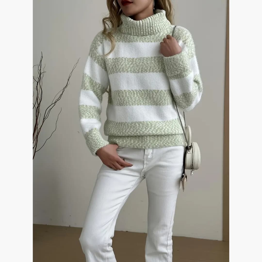 WW | Stylish Stand-Up Collar Sweaters for Women