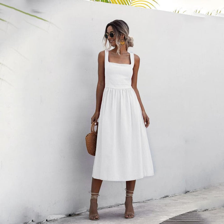 WW | Elegant Sleeveless Dress for Summer