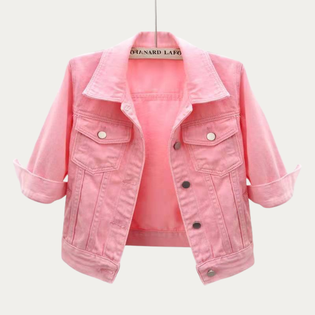 MIREYA™ | Casual Charm Denim Jacket