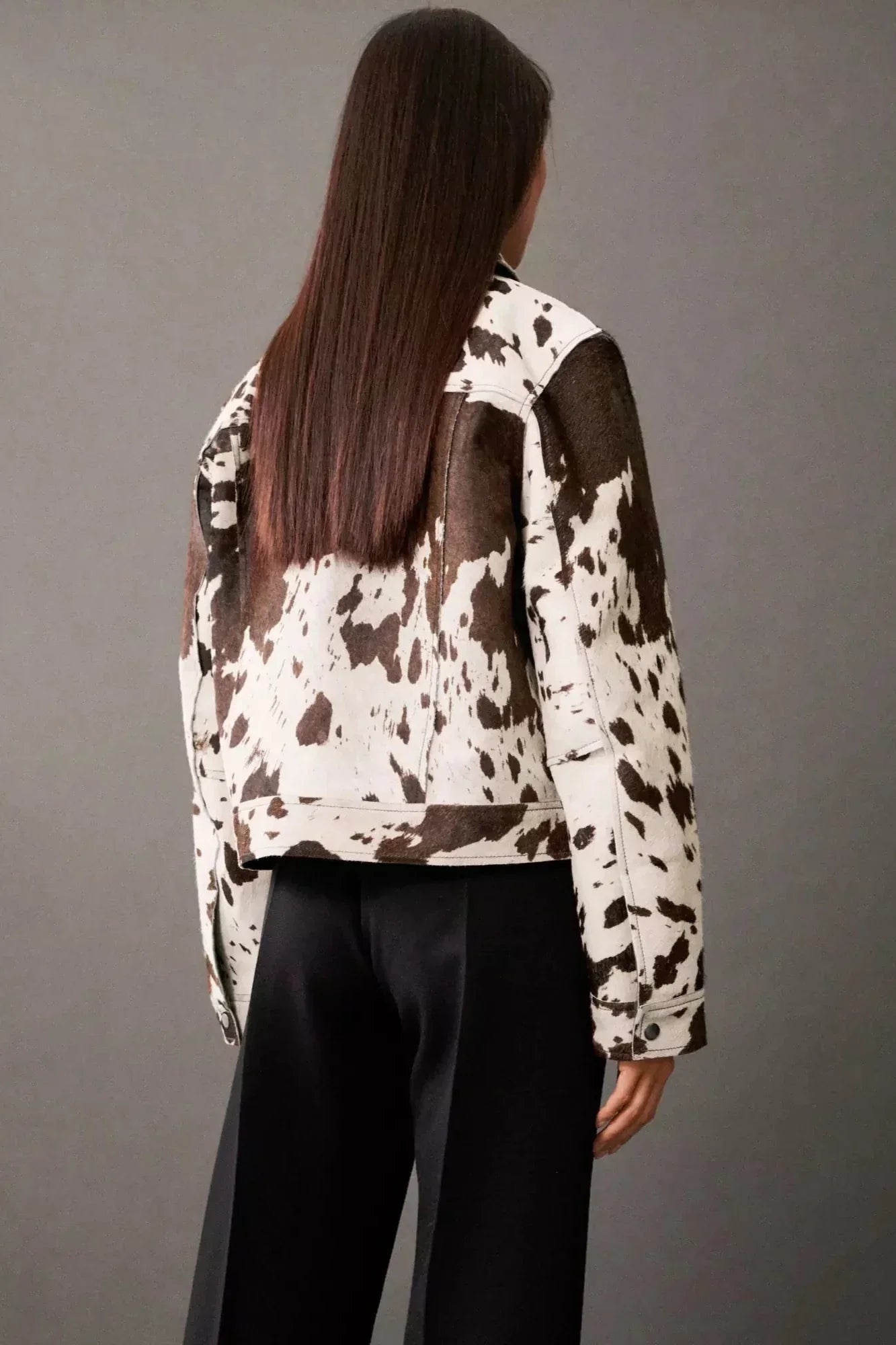 WW | Print Faux-Fur Hemdenjacke