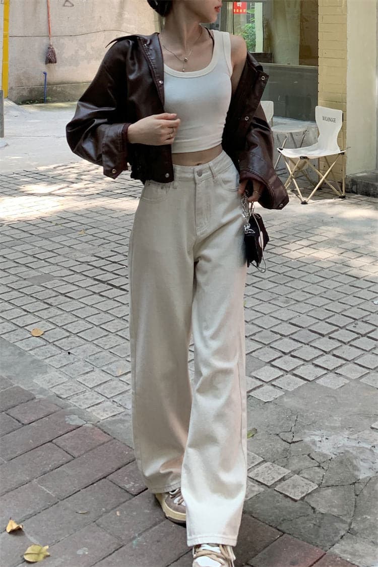 WW | Modern Wide-Leg High-Waist Trousers