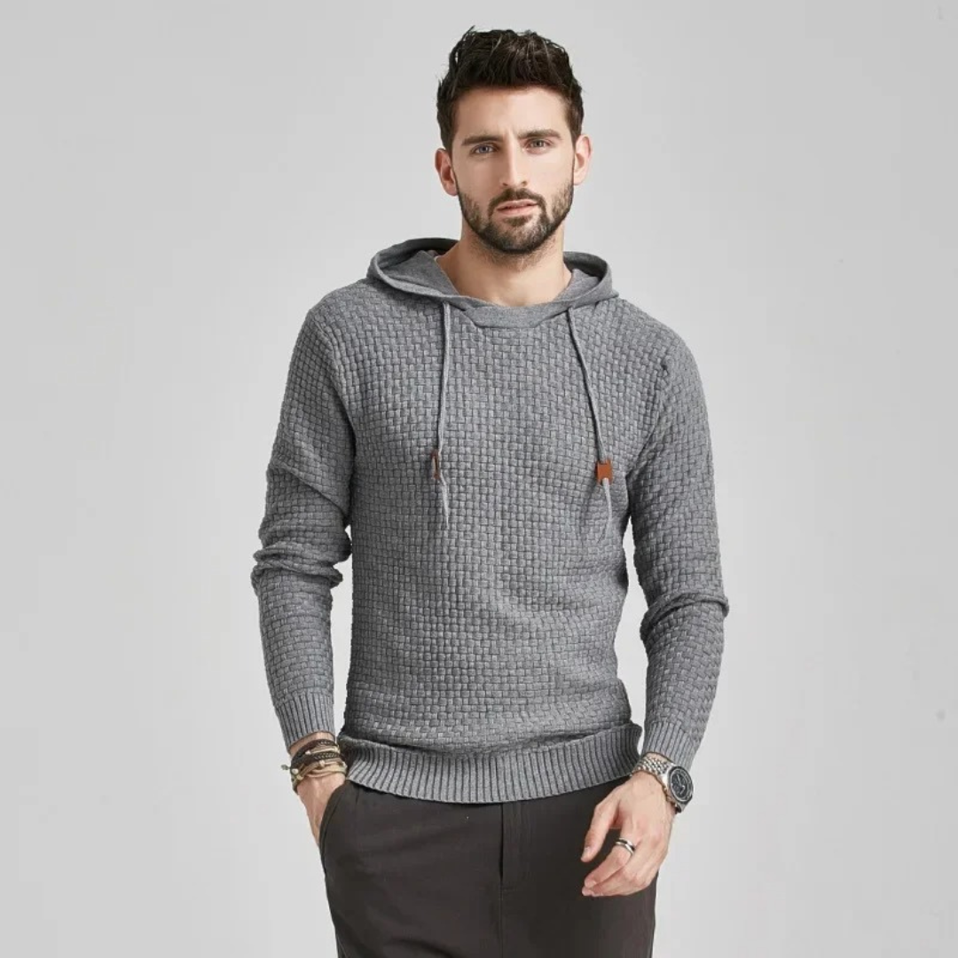 WW | Kapuzenpullover Kariert - Moderner Freizeit-Hoodie für Alltag und Sport