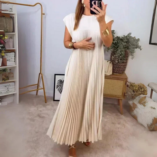 WW | Light and Fresh Pleated Dress