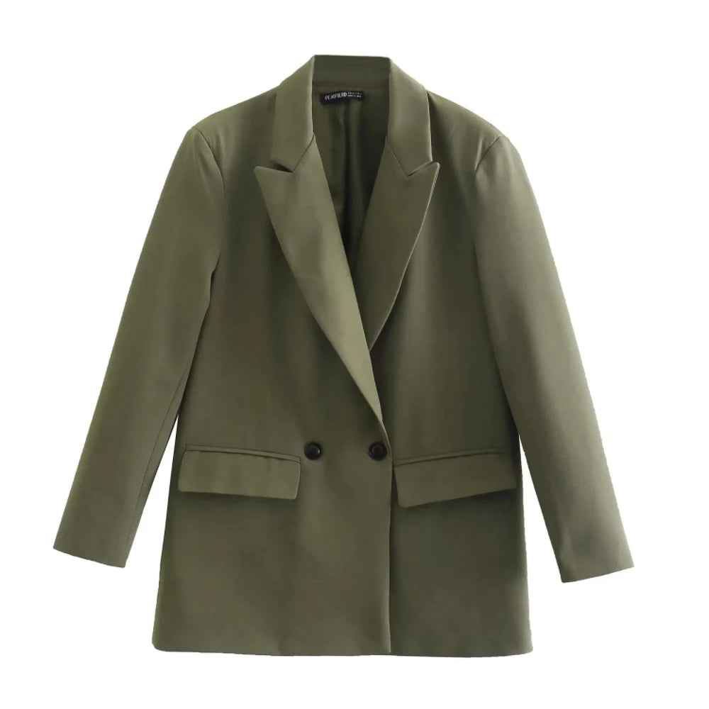 WW | Elegant Double-Breasted Blazer for Women
