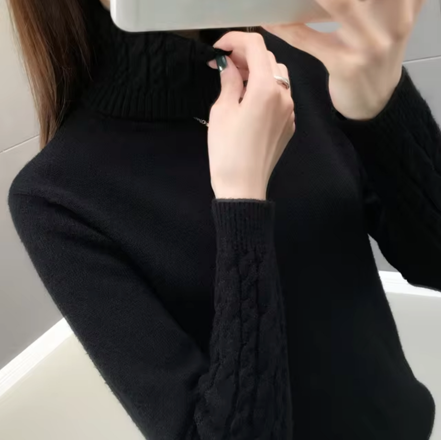 WW | Rollkragenpullover aus Wolle