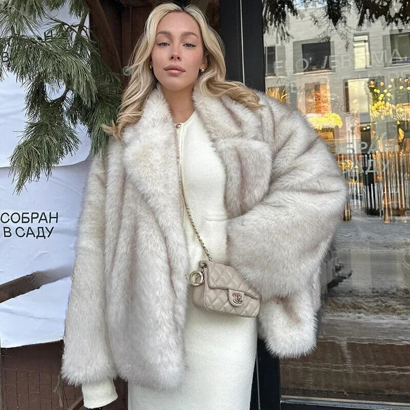 WW | Oversized Faux Fur Winter Jacket