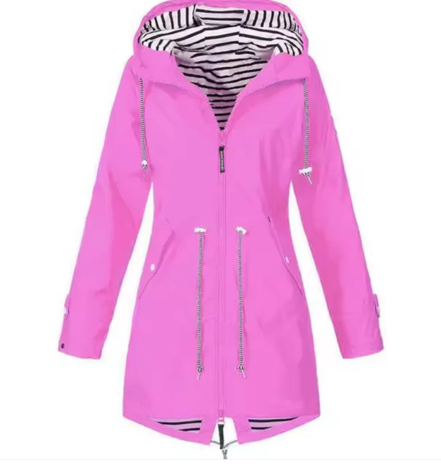 Waterproof hooded jacket