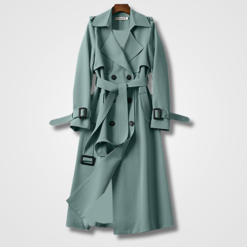WW | Elegante Lange Trenchcoat