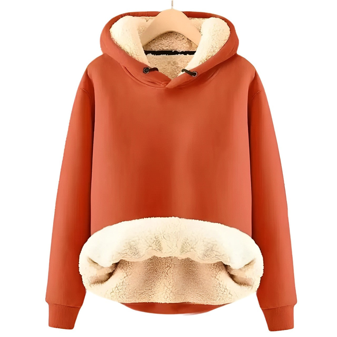 WW | Damen-Fleece-Sherpa-Hoodie
