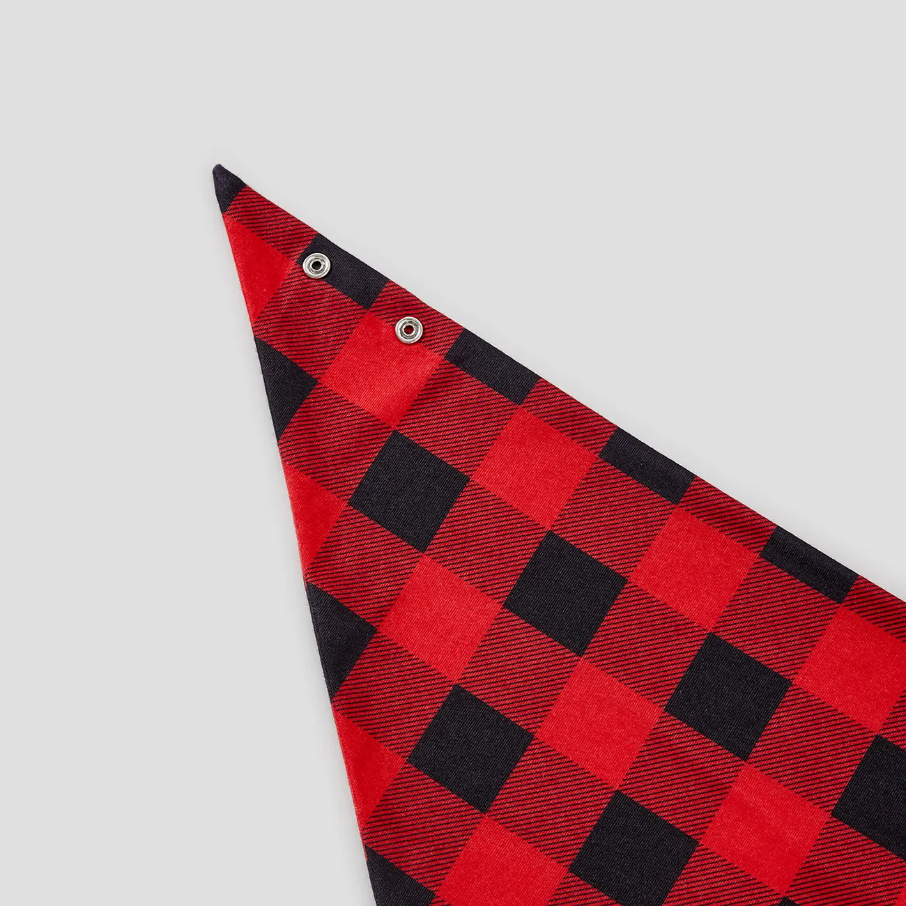 WW | Christmas 2025 "Believe" Letter White Long-Sleeve Top and Red and Black Plaid Pants Family Matching Pajamas