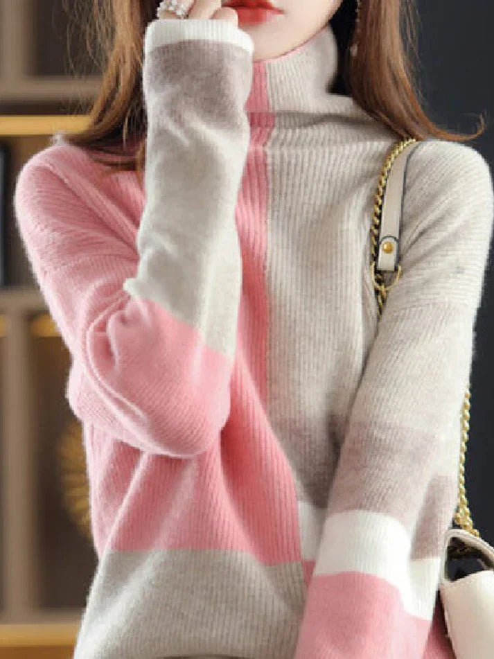 WW | Klassischer damen-rollkragenpullover