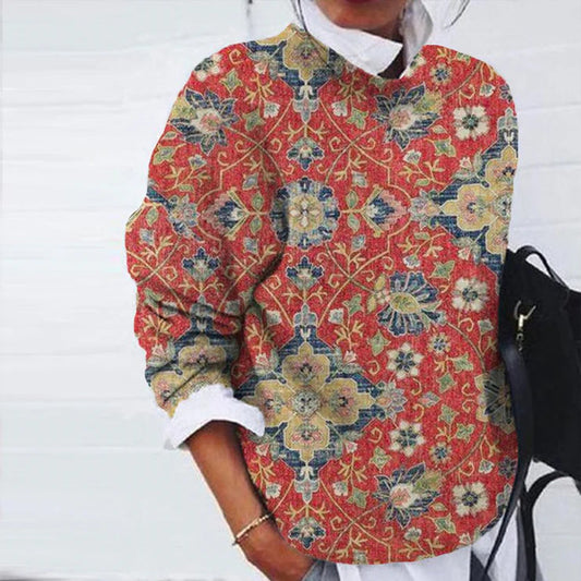 W&W - Elegant Printed Pullover