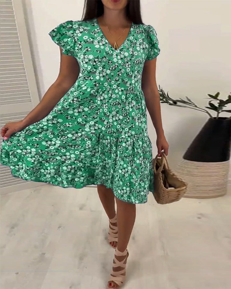 WW | Frische Sommerkleid mit Blumenmuster