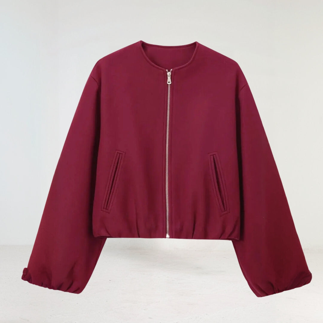 WW | Women's Round Neck Casual Jacket