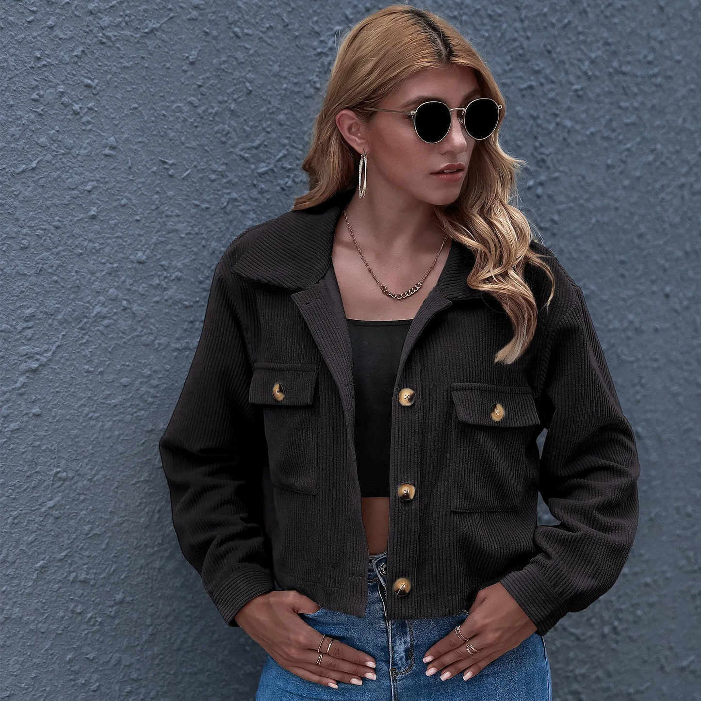 WW | Stylish Corduroy Jacket