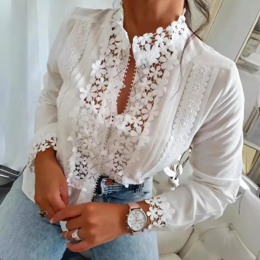 Sara - Floral print blouse