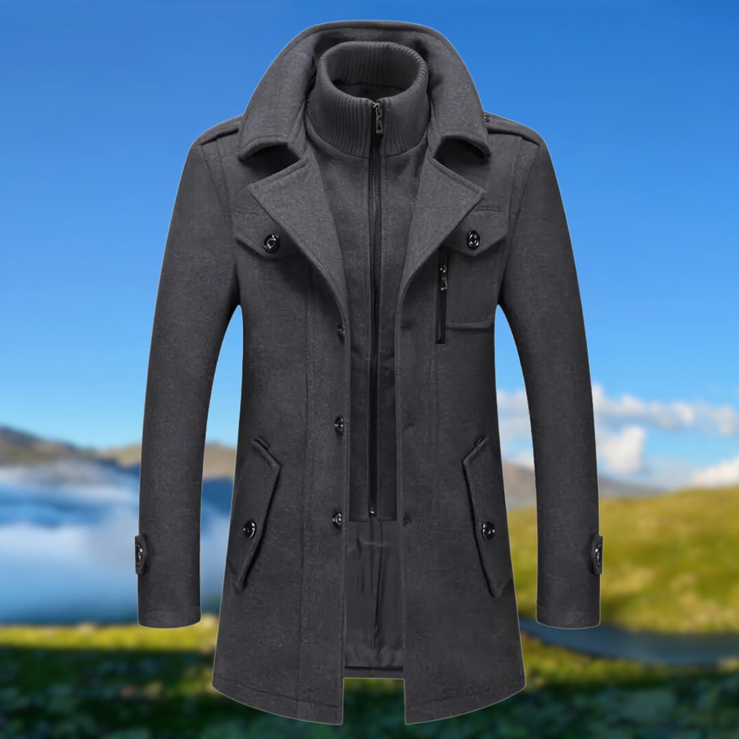WW | Winter Coat with Double Collar