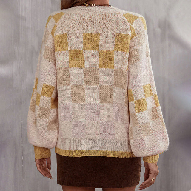 WW | Contrasting check pattern