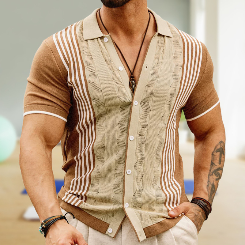 Elegant Men's Cotton Polo Shirt