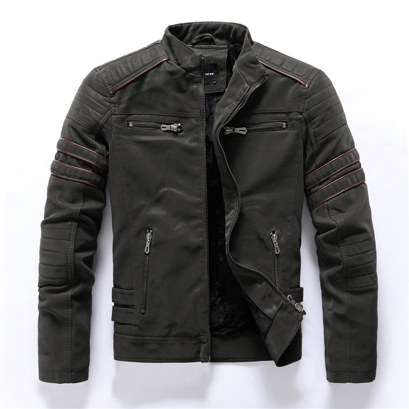 WW | Herren Schlanke Passform Jacke - Reißverschluss