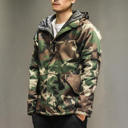 WW | Moderne Camouflagejacke Mit Kapuze