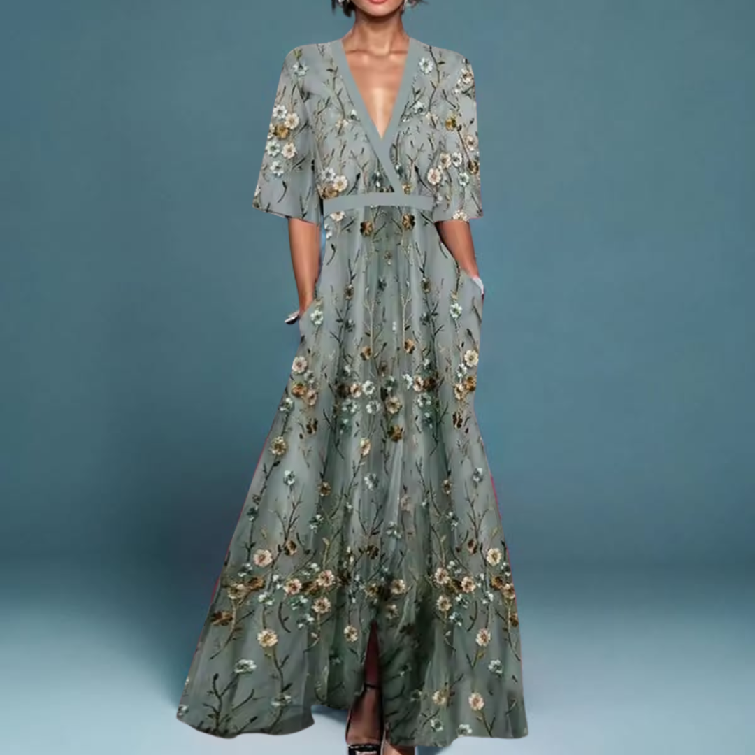 WW | Elegantes Blumenkleid
