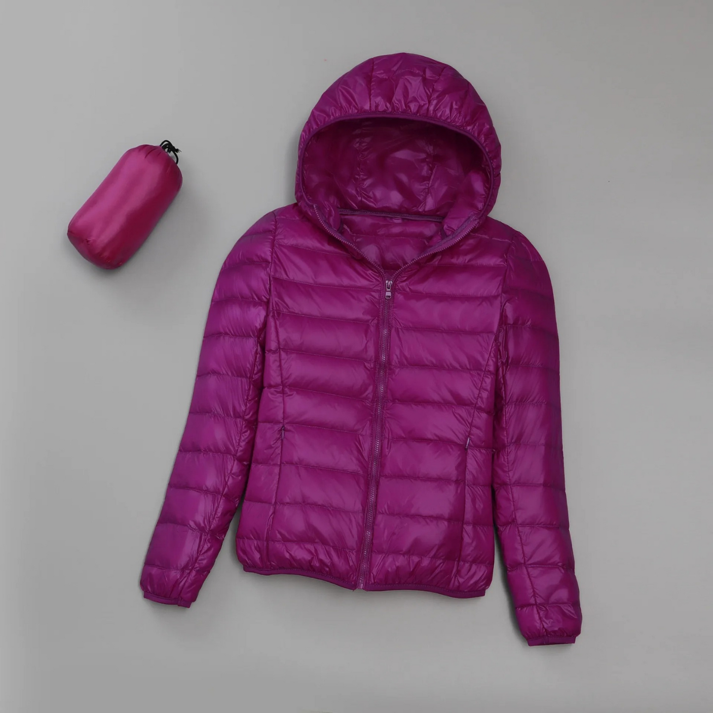 WW | Ultraleichte Wattierte Damenjacke mit Kapuze