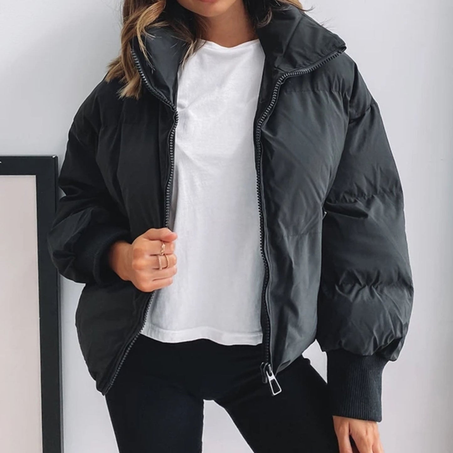WW | Women's Cropped Puffer Jacket
