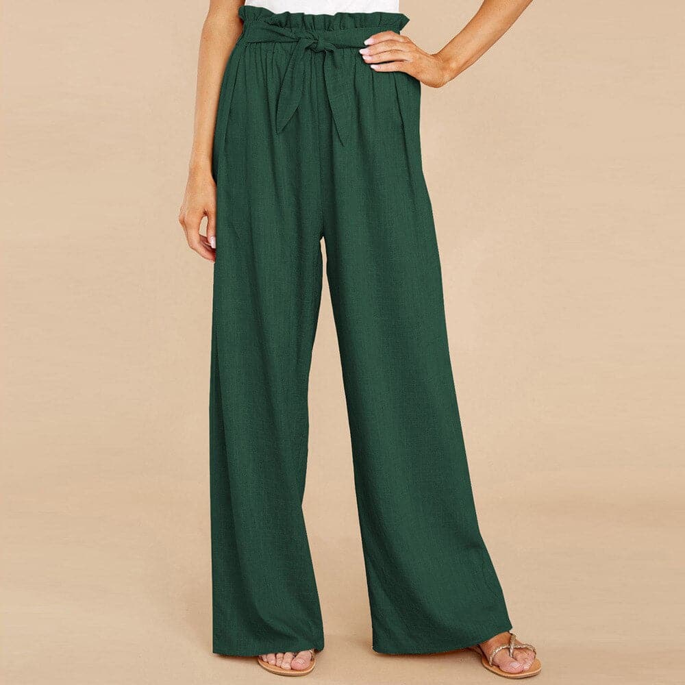 WW | Soft, Wide-Leg Trousers with Belt