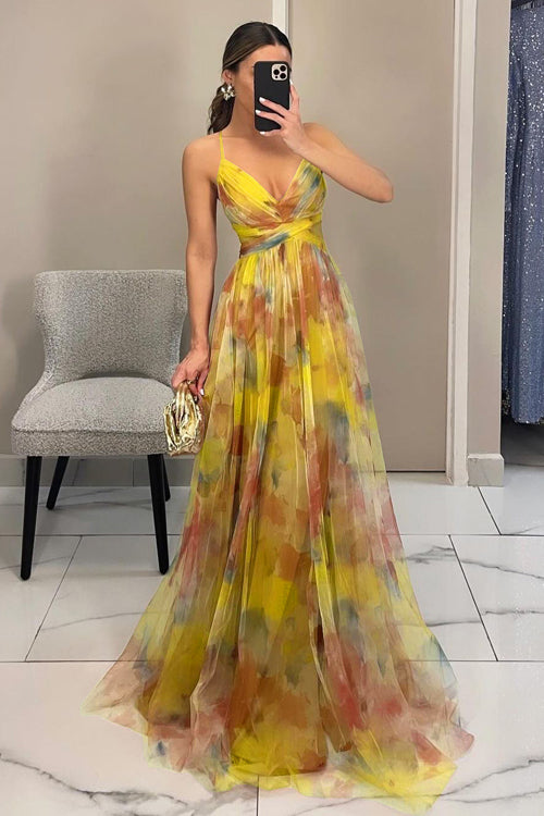 WW | Enchant My Love Print Maxi Dress