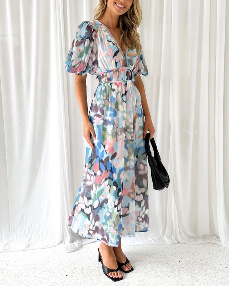 WW | Elegant Floral Maxi for Women