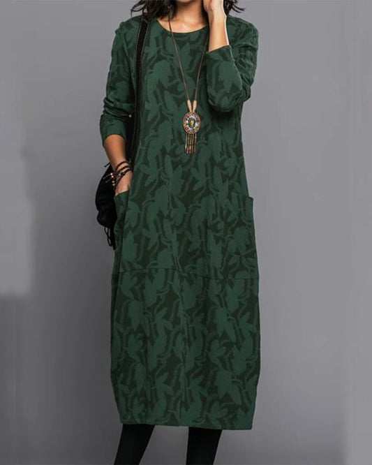WW | Langarm Taschenkleid