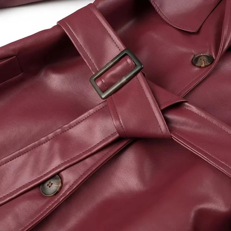WW | Long Retro Jacket with Belt