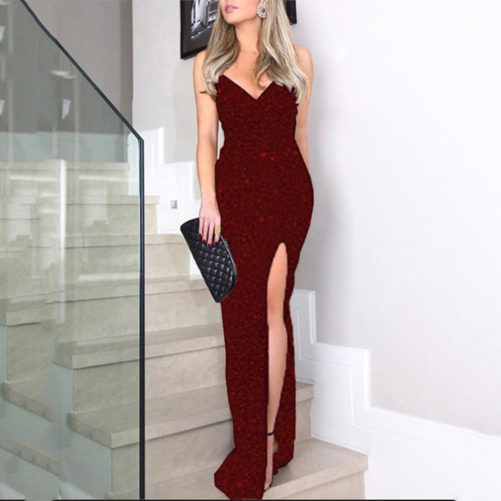 WW | Eleganter Look - Geteiltes Pailletten-Kleid