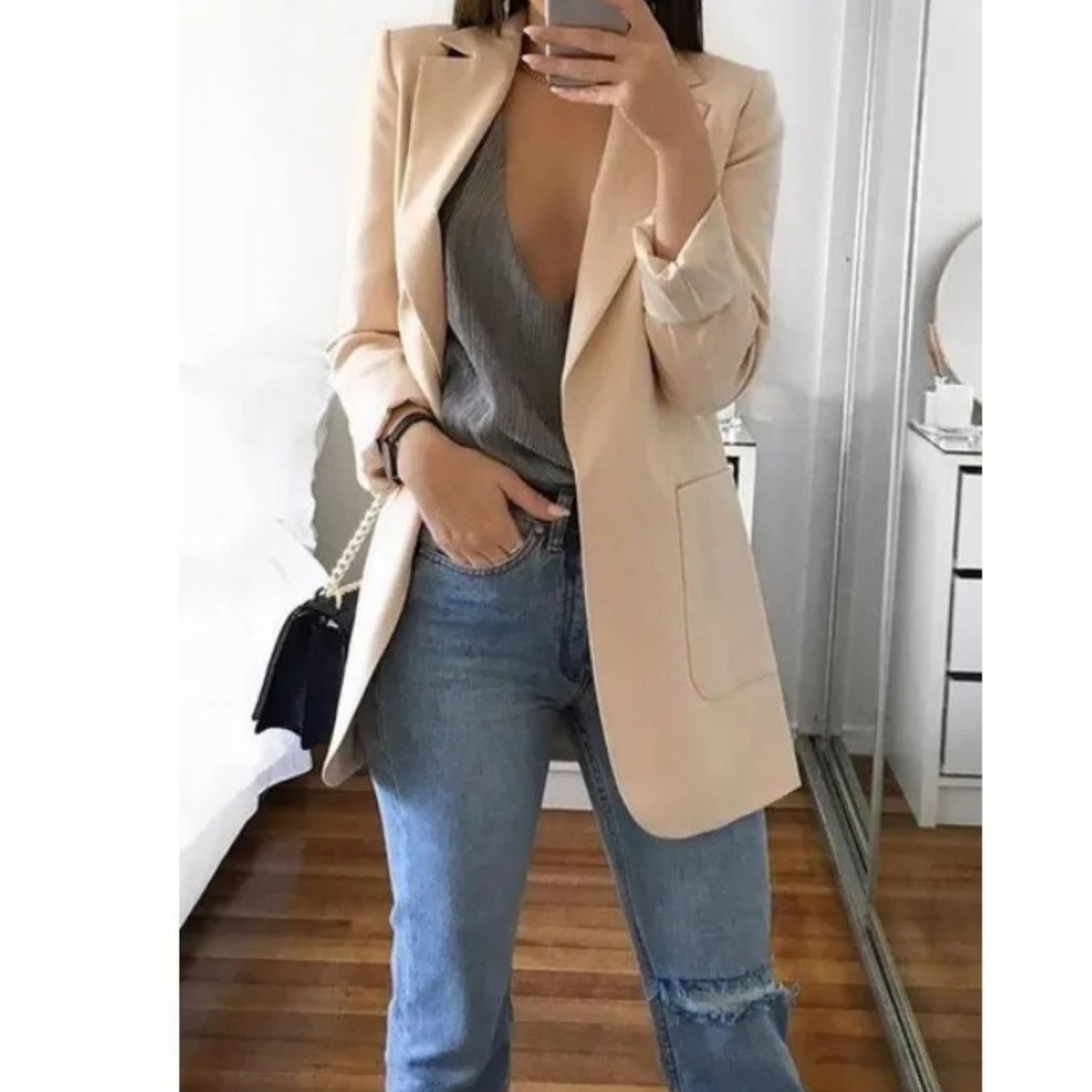 WW | Blazer Lang Damen Blazer