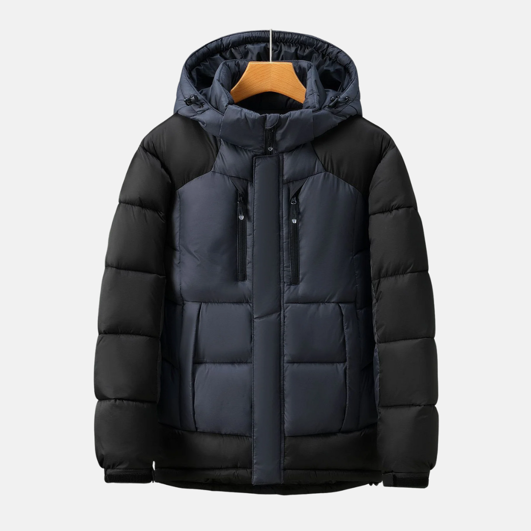 WW | Quilted Jacket Regular fit Detachable hood Multiple pockets Hip length