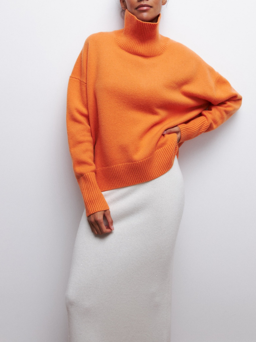 WW | Fashionable high-neck sweater