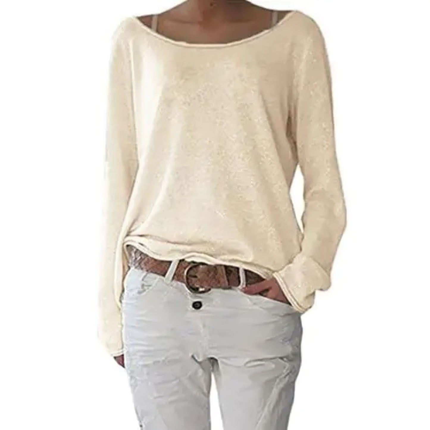 WW | Einfaches Langarm-T-Shirt