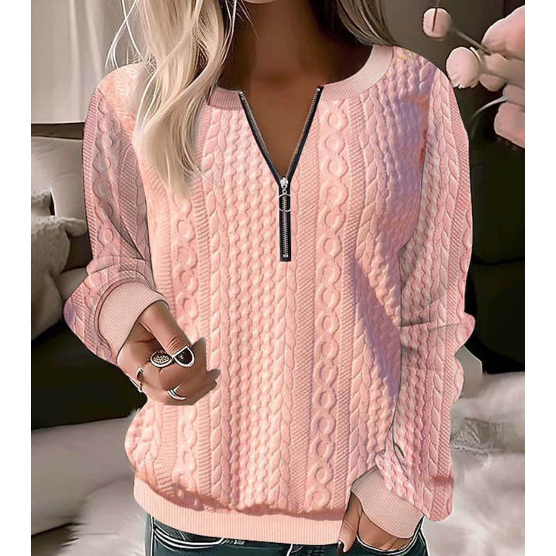 WW | Elegant Women's V-Neck Sweater