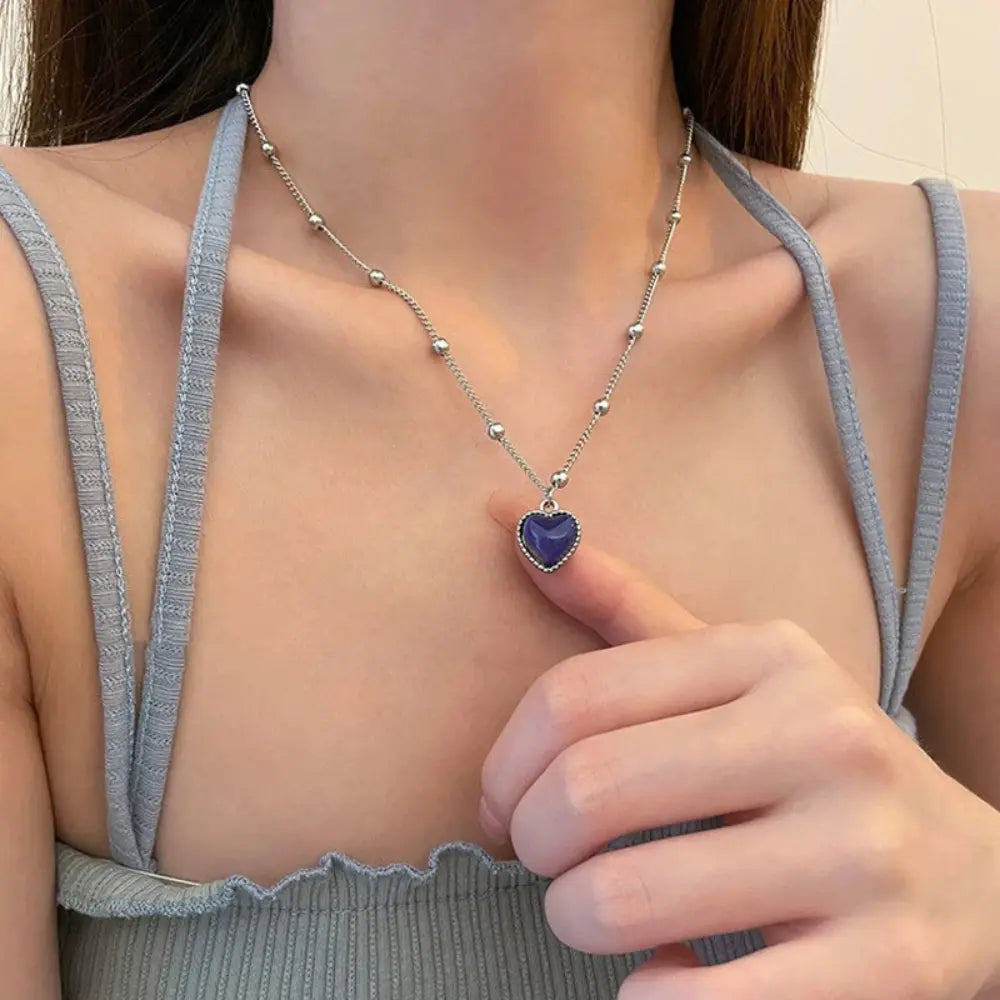 WW | Heart Pendant Necklace For Women