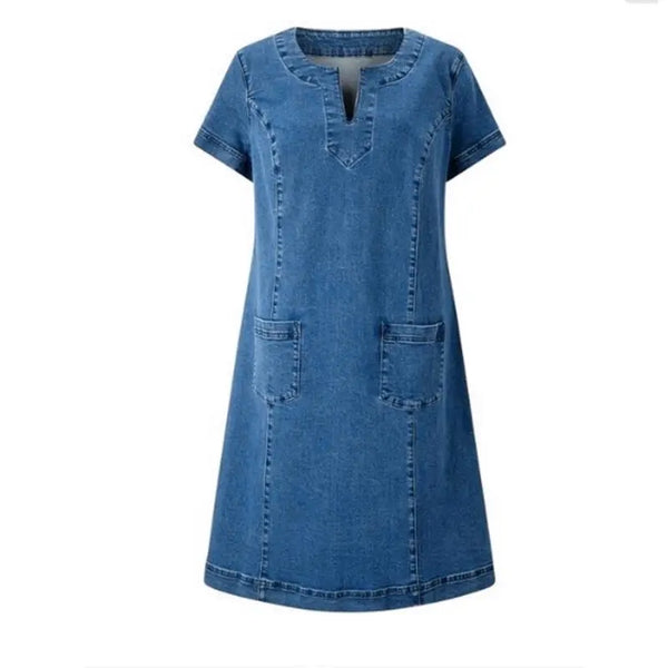 Sofia soft denim dress