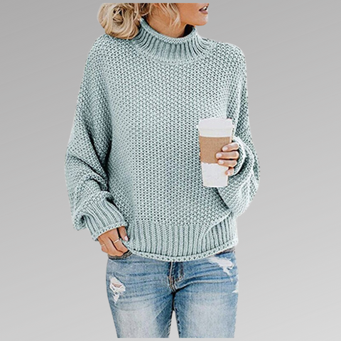 WW |  Eleganter Damen-Pullover mit langen Ärmeln