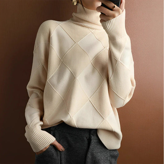 WW | Kaschmirpullover mit Rollkragen