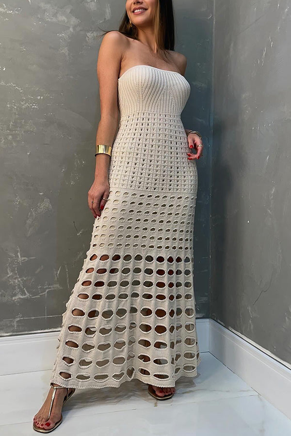 Zuri - Off-the-shoulder maxi dress