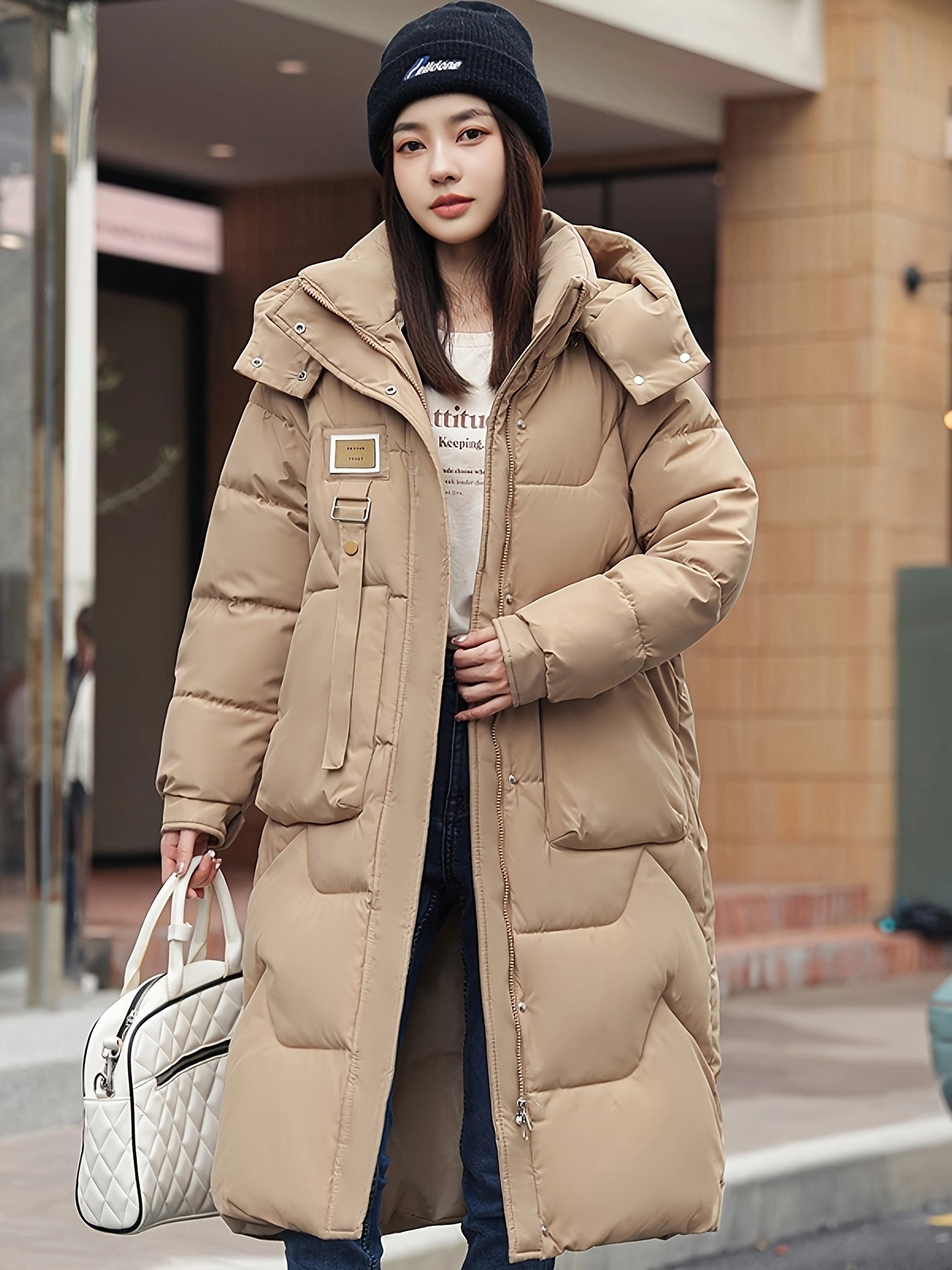 WW | Warm Fleece Parka Winter Jacket with Hood for Women - Perfect for Winter Activities