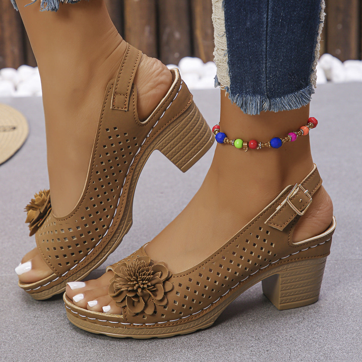 Kalani™ | Chic Floral Sandals