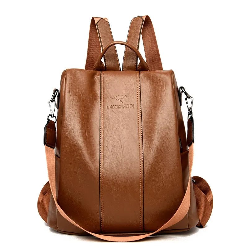 Women's Leather Backpack