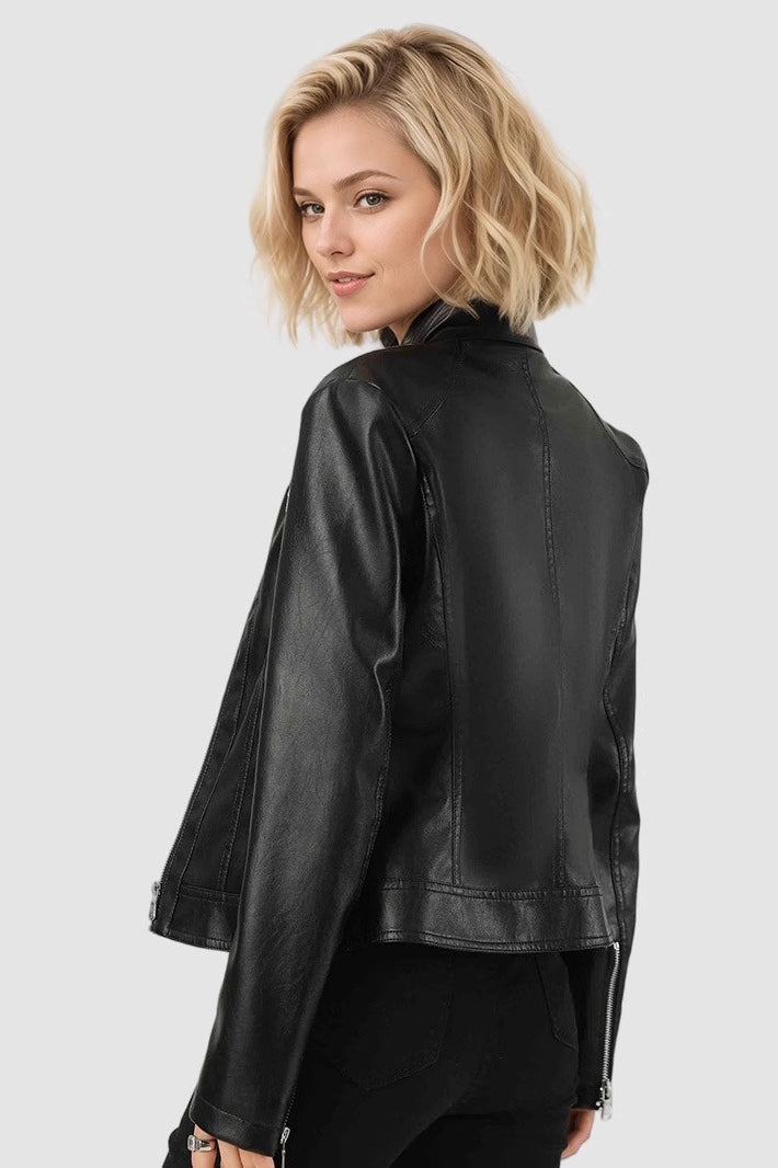 WW | PU Biker Style Jacket