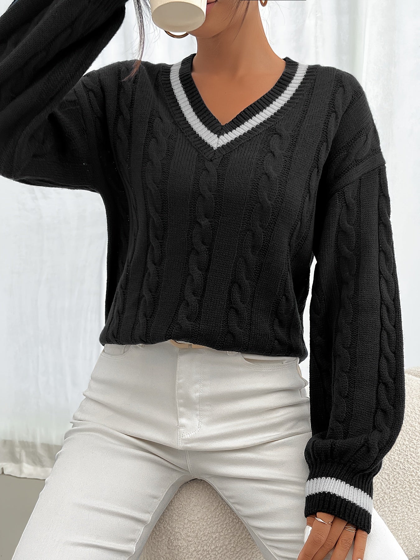 WW | Cable Knit Sweater for Women